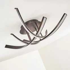 Hofstein Deckenleuchte Aranu LED Rostfarben, 4-flammig -LED Leuchten Verkäufe deckenleuchte aranu h3007723 3