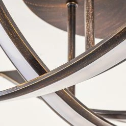 Hofstein Deckenleuchte Aranu LED Rostfarben, 4-flammig -LED Leuchten Verkäufe deckenleuchte aranu h3007723 8