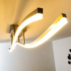 Hofstein Deckenleuchte Atina LED Nickel-Matt, 1-flammig 27 Hofstein Deckenleuchte Atina LED Nickel-Matt, 1-flammig -LED Leuchten Verkäufe deckenleuchte atina h167978 10