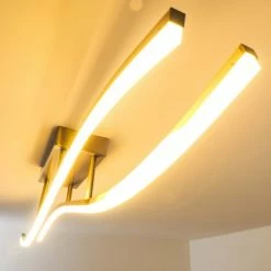 Hofstein Deckenleuchte Atina LED Nickel-Matt, 1-flammig 19 Hofstein Deckenleuchte Atina LED Nickel-Matt, 1-flammig -LED Leuchten Verkäufe deckenleuchte atina h167978 2