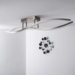 Hofstein Deckenleuchte Atina LED Nickel-Matt, 1-flammig 21 Hofstein Deckenleuchte Atina LED Nickel-Matt, 1-flammig -LED Leuchten Verkäufe deckenleuchte atina h167978 4