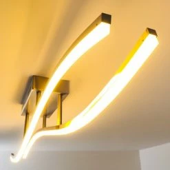 Hofstein Deckenleuchte Atina LED Nickel-Matt, 1-flammig 23 Hofstein Deckenleuchte Atina LED Nickel-Matt, 1-flammig -LED Leuchten Verkäufe deckenleuchte atina h167978 6