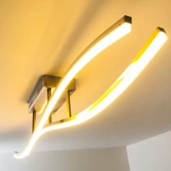 Hofstein Deckenleuchte Atina LED Nickel-Matt, 1-flammig 26 Hofstein Deckenleuchte Atina LED Nickel-Matt, 1-flammig -LED Leuchten Verkäufe deckenleuchte atina h167978 9