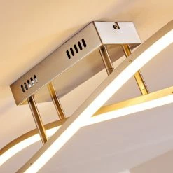 Hofstein Deckenleuchte Atina LED Nickel-Matt, 1-flammig -LED Leuchten Verkäufe deckenleuchte atina h167978 do1 14