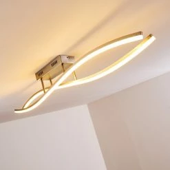 Hofstein Deckenleuchte Atina LED Nickel-Matt, 1-flammig -LED Leuchten Verkäufe deckenleuchte atina h167978 do1 3