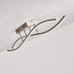 Hofstein Deckenleuchte Atina LED Nickel-Matt, 1-flammig -LED Leuchten Verkäufe deckenleuchte atina h167978 do1 4