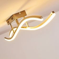 Hofstein Deckenleuchte Atina LED Nickel-Matt, 1-flammig -LED Leuchten Verkäufe deckenleuchte atina h167978 do1 6