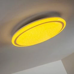 Hofstein Deckenleuchte Bermeo LED Weiß, 2-flammig, Fernbedienung, Farbwechsler 69 Hofstein Deckenleuchte Bermeo LED Weiß, 2-flammig, Fernbedienung, Farbwechsler -LED Leuchten Verkäufe deckenleuchte bermeo h3003985 19