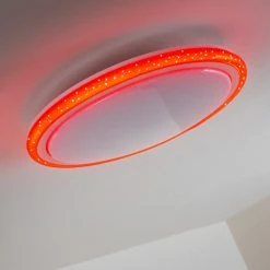 Hofstein Deckenleuchte Bermeo LED Weiß, 2-flammig, Fernbedienung, Farbwechsler 79 Hofstein Deckenleuchte Bermeo LED Weiß, 2-flammig, Fernbedienung, Farbwechsler -LED Leuchten Verkäufe deckenleuchte bermeo h3003985 29