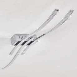 Hofstein Deckenleuchte Birches LED Nickel-Matt, Chrom, 3-flammig -LED Leuchten Verkäufe deckenleuchte birches h3006382 3