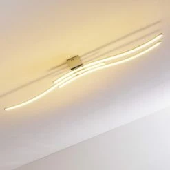 Hofstein Deckenleuchte Birches LED Nickel-Matt, Chrom, 3-flammig -LED Leuchten Verkäufe deckenleuchte birches h3006382 7