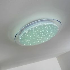 Hofstein Deckenleuchte Bleik LED Weiß, 1-flammig, Fernbedienung -LED Leuchten Verkäufe deckenleuchte bleik h3021217 do2 13