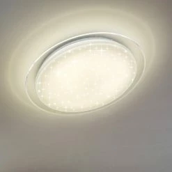 Hofstein Deckenleuchte Bleik LED Weiß, 1-flammig, Fernbedienung -LED Leuchten Verkäufe deckenleuchte bleik h3021217 do2 14