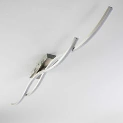 Hofstein Deckenleuchte Brindisi LED Stahl gebürstet, 1-flammig -LED Leuchten Verkäufe deckenleuchte brindisi h168500 30