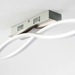 Hofstein Deckenleuchte Brindisi LED Stahl gebürstet, 1-flammig -LED Leuchten Verkäufe deckenleuchte brindisi h168500 5