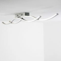 Hofstein Deckenleuchte Brindisi LED Stahl gebürstet, 1-flammig -LED Leuchten Verkäufe deckenleuchte brindisi h168500 6