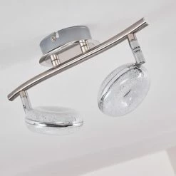 Hofstein Deckenleuchte Donot LED Nickel-Matt, 2-flammig -LED Leuchten Verkäufe deckenleuchte donot h3020913 do2 5