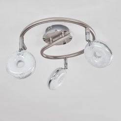 Hofstein Deckenleuchte Donot LED Nickel-Matt, 3-flammig -LED Leuchten Verkäufe deckenleuchte donot h3020920 do2 14