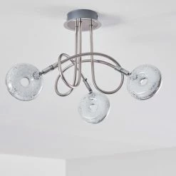 Hofstein Deckenleuchte Donot LED Nickel-Matt, 3-flammig -LED Leuchten Verkäufe deckenleuchte donot h3020937 do2 14