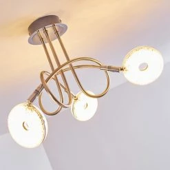 Hofstein Deckenleuchte Donot LED Nickel-Matt, 3-flammig -LED Leuchten Verkäufe deckenleuchte donot h3020937 do2 2