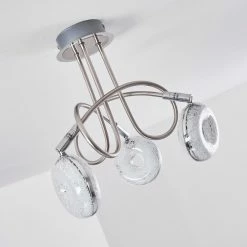 Hofstein Deckenleuchte Donot LED Nickel-Matt, 3-flammig -LED Leuchten Verkäufe deckenleuchte donot h3020937 do2 4