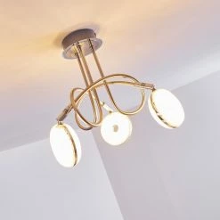 Hofstein Deckenleuchte Donot LED Nickel-Matt, 3-flammig -LED Leuchten Verkäufe deckenleuchte donot h3020937 do2 7