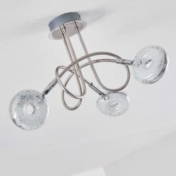 Hofstein Deckenleuchte Donot LED Nickel-Matt, 3-flammig -LED Leuchten Verkäufe deckenleuchte donot h3020937 do2 8