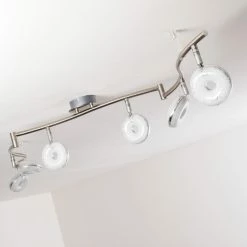 Hofstein Deckenleuchte Donot LED Nickel-Matt, 6-flammig -LED Leuchten Verkäufe deckenleuchte donot h3020951 do2 7
