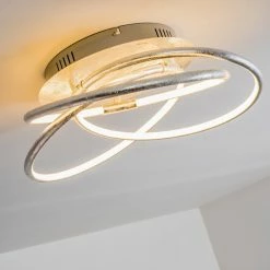 Hofstein Deckenleuchte Glen LED Silber, 1-flammig -LED Leuchten Verkäufe deckenleuchte glen h3020975 do2 10