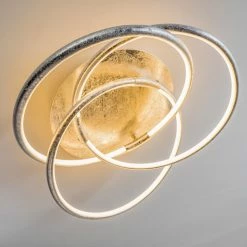 Hofstein Deckenleuchte Glen LED Silber, 1-flammig -LED Leuchten Verkäufe deckenleuchte glen h3020975 do2 13