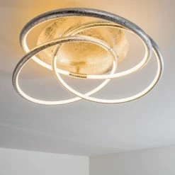 Hofstein Deckenleuchte Glen LED Silber, 1-flammig -LED Leuchten Verkäufe deckenleuchte glen h3020975 do2 14