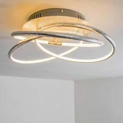 Hofstein Deckenleuchte Glen LED Silber, 1-flammig -LED Leuchten Verkäufe deckenleuchte glen h3020975 do2 4