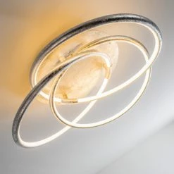 Hofstein Deckenleuchte Glen LED Silber, 1-flammig -LED Leuchten Verkäufe deckenleuchte glen h3020975 do2 8