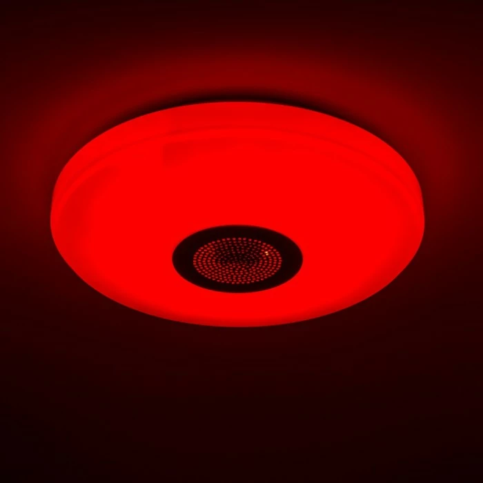 Hofstein Deckenleuchte Hemlo LED Weiß, 1-flammig, Fernbedienung, Farbwechsler 19 Hofstein Deckenleuchte Hemlo LED Weiß, 1-flammig, Fernbedienung, Farbwechsler – Bild 19