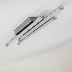 Hofstein Deckenleuchte Iskut LED Chrom, 3-flammig 19 Hofstein Deckenleuchte Iskut LED Chrom, 3-flammig -LED Leuchten Verkäufe deckenleuchte iskut h3000717 3