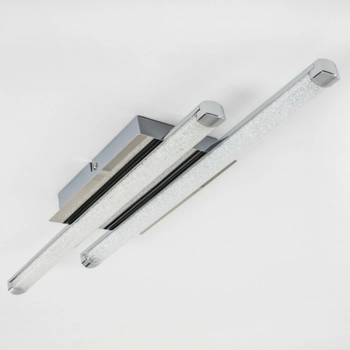 Hofstein Deckenleuchte Iskut LED Chrom, 2-flammig 15 Hofstein Deckenleuchte Iskut LED Chrom, 2-flammig – Bild 15