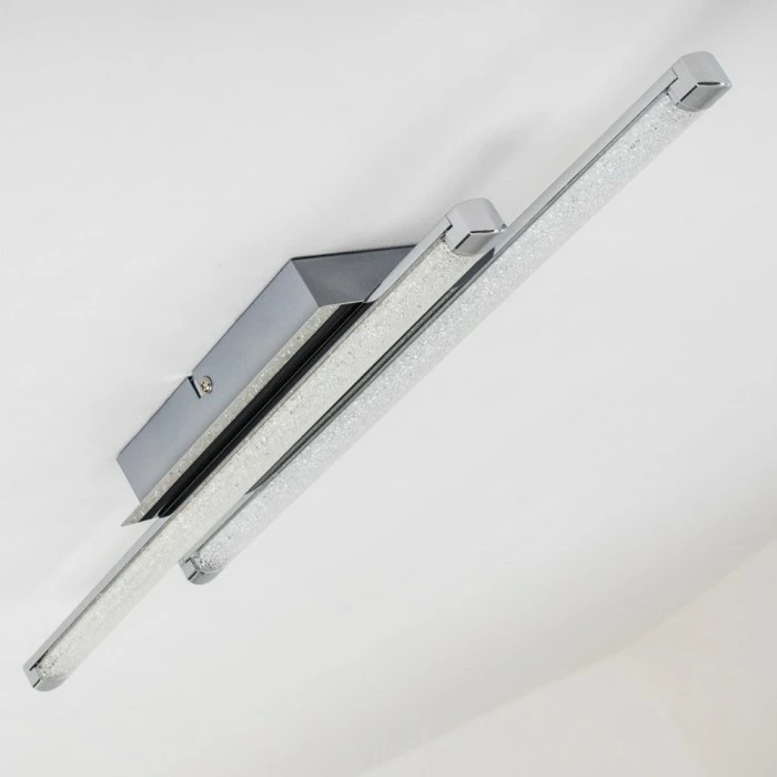 Hofstein Deckenleuchte Iskut LED Chrom, 2-flammig 16 Hofstein Deckenleuchte Iskut LED Chrom, 2-flammig – Bild 16