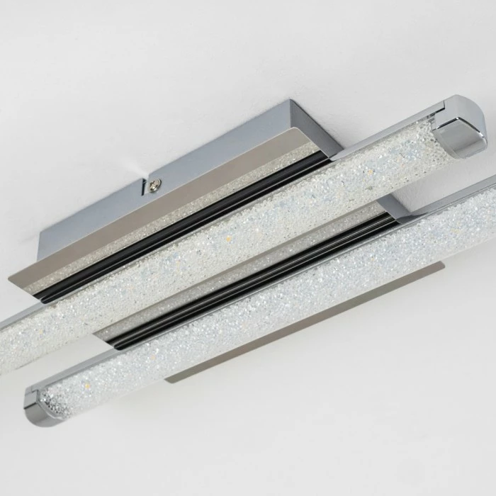 Hofstein Deckenleuchte Iskut LED Chrom, 2-flammig 17 Hofstein Deckenleuchte Iskut LED Chrom, 2-flammig – Bild 17