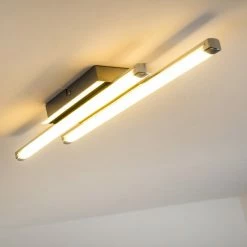 Hofstein Deckenleuchte Iskut LED Chrom, 2-flammig 20 Hofstein Deckenleuchte Iskut LED Chrom, 2-flammig -LED Leuchten Verkäufe deckenleuchte iskut h3000731 2