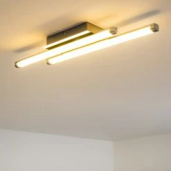 Hofstein Deckenleuchte Iskut LED Chrom, 2-flammig 21 Hofstein Deckenleuchte Iskut LED Chrom, 2-flammig -LED Leuchten Verkäufe deckenleuchte iskut h3000731 3