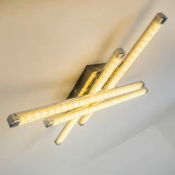 Hofstein Deckenleuchte Iskut LED Chrom, 4-flammig 31 Hofstein Deckenleuchte Iskut LED Chrom, 4-flammig -LED Leuchten Verkäufe deckenleuchte iskut h3000755 13