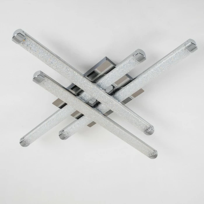 Hofstein Deckenleuchte Iskut LED Chrom, 4-flammig 17 Hofstein Deckenleuchte Iskut LED Chrom, 4-flammig – Bild 17