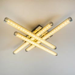 Hofstein Deckenleuchte Iskut LED Chrom, 4-flammig 20 Hofstein Deckenleuchte Iskut LED Chrom, 4-flammig -LED Leuchten Verkäufe deckenleuchte iskut h3000755 2