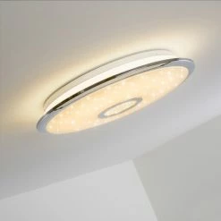 Hofstein Deckenleuchte Jamton LED Chrom, 1-flammig, Fernbedienung 35 Hofstein Deckenleuchte Jamton LED Chrom, 1-flammig, Fernbedienung -LED Leuchten Verkäufe deckenleuchte jamton h3020296 12