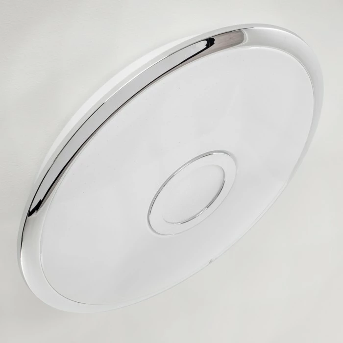 Hofstein Deckenleuchte Jamton LED Chrom, 1-flammig, Fernbedienung 22 Hofstein Deckenleuchte Jamton LED Chrom, 1-flammig, Fernbedienung – Bild 22