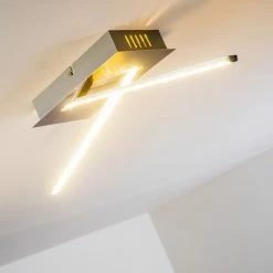 Hofstein Deckenleuchte Jatuni LED Nickel-Matt, 1-flammig -LED Leuchten Verkäufe deckenleuchte jatuni h3021002 do2 4