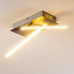 Hofstein Deckenleuchte Jatuni LED Nickel-Matt, 1-flammig -LED Leuchten Verkäufe deckenleuchte jatuni h3021002 do2 6