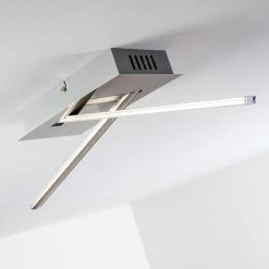 Hofstein Deckenleuchte Jatuni LED Nickel-Matt, 1-flammig -LED Leuchten Verkäufe deckenleuchte jatuni h3021002 do2 7