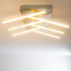 Hofstein Deckenleuchte Jatuni LED Nickel-Matt, 1-flammig -LED Leuchten Verkäufe deckenleuchte jatuni h3021019 do2 14