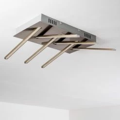 Hofstein Deckenleuchte Jatuni LED Nickel-Matt, 1-flammig -LED Leuchten Verkäufe deckenleuchte jatuni h3021019 do2 18